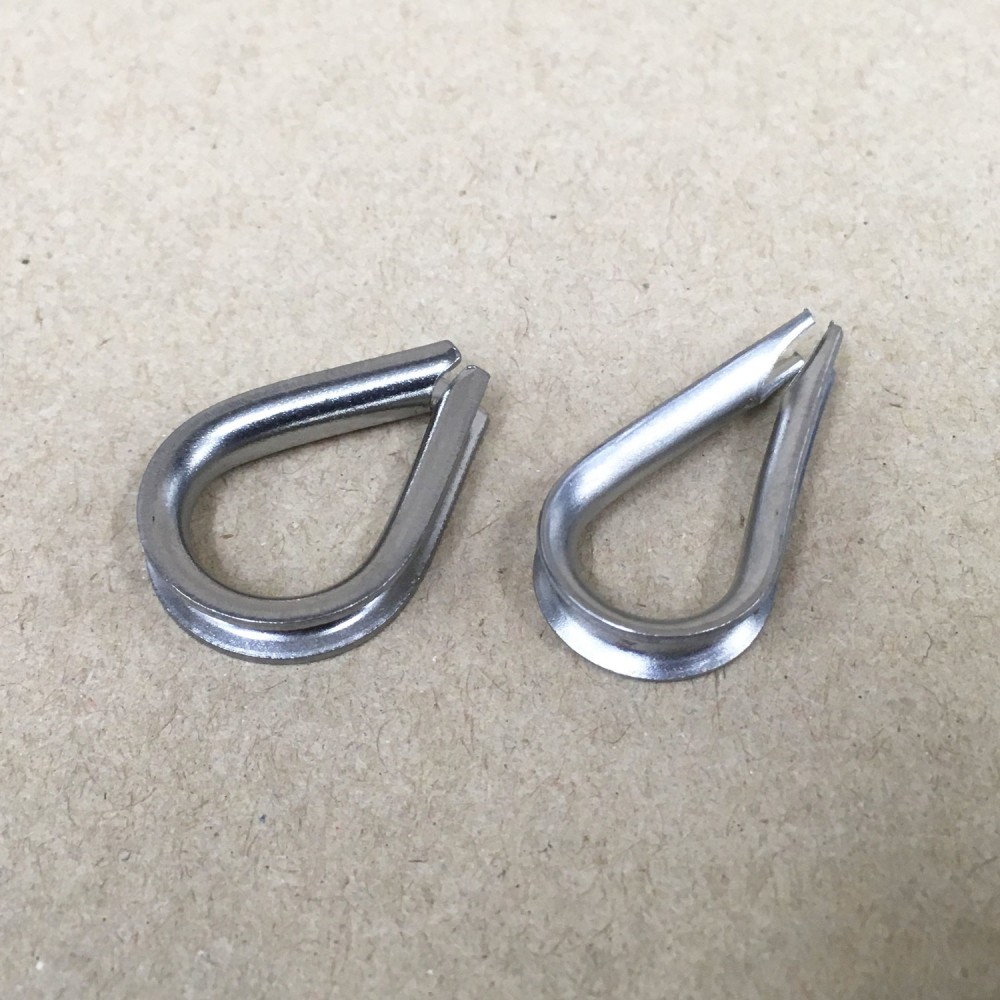Thimble, Stainless Steel for 3.2mm cable